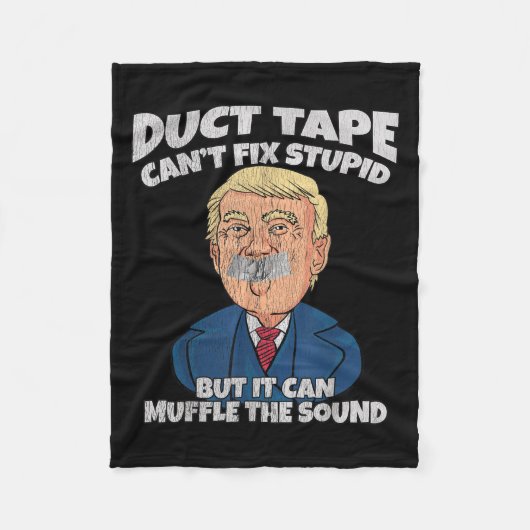 Couverture Polaire Trump -duct Tape Cant Fix Stud But It Can Muffle T (Devant)