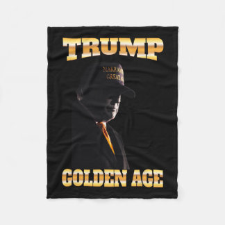 Couverture Polaire Trump Golden Age Silhouette 45 47 Cravate d'or