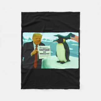 Couverture Polaire Trump impose un tarif sur le pingouin politique ir