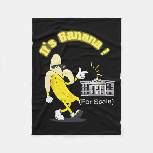 Couverture Polaire Trump It's Nana (pour l'échelle) Starship Funny Tr (Devant)