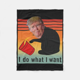 Couverture Polaire Trump je fais ce que je veux drôle économie action