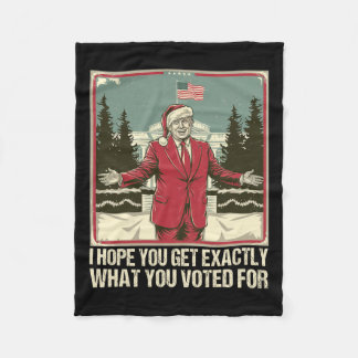 Couverture Polaire Trump J'Espère Que Vous Obtenez Exactement Ce Pour