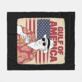 Couverture Polaire Trump, le président Trump de l'Amérique du Golfe d (Devant (Horizontal))