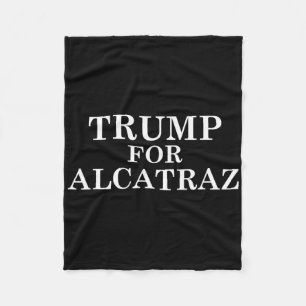Couverture Polaire Trump pour la prison d'Alcatraz Politique anti Don
