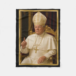 Couverture Polaire Trump Pour Le Pape T Chemise Président Trump Tee -
