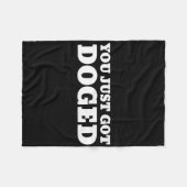 Couverture Polaire Trump Premium Vous A Dogé (Devant (Horizontal))