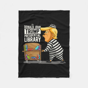 Couverture Polaire Trump Presidential Library Funny Anti Trump