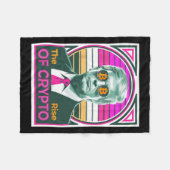 Couverture Polaire Trump Sarcastique Montée De Crypto Bitcoin King Tr (Devant (Horizontal))