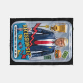 Couverture Polaire Trump Satire Survié Récession Box Set Action Fig (Devant (Horizontal))