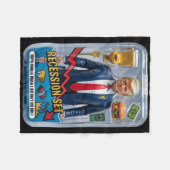 Couverture Polaire Trump Satire Survié Récession Box Set Action Fig (Devant (Horizontal))