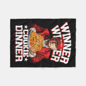 Couverture Polaire Trump Take America Byck Funny Winner Cookie (Devant (Horizontal))