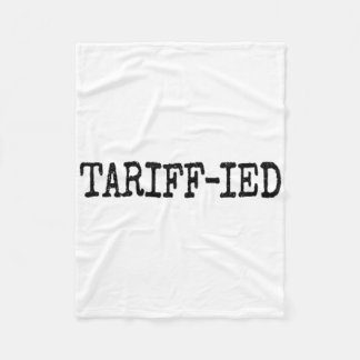 Couverture Polaire Trump Tarif-ifié Anti Tarif Terrié