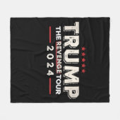 Couverture Polaire Trump The Revenge Tour 2024 Vintage (Devant (Horizontal))