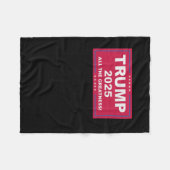 Couverture Polaire Trump Vance 2025 Toute la grandeur () 1 (Devant (Horizontal))