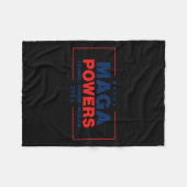 Couverture Polaire Trump Vance Hogan, Mega Powers (Devant (Horizontal))