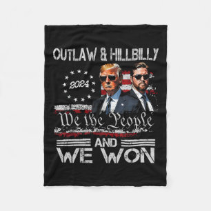 Couverture Polaire Trump Vance We Won Win Inauguration Day 2025 47th