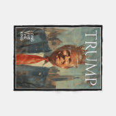 Couverture Polaire Trump Vit Longtemps Le Roi Drôle Tee - shirts (Devant (Horizontal))