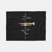 Couverture Polaire Trumpet Hearbeat (Devant (Horizontal))