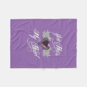 Couverture Polaire Tu As Mon Coeur Rose (Devant (Horizontal))