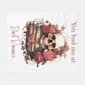 Couverture Polaire Tu m'as eu avec Dark Romance (Devant (Horizontal))