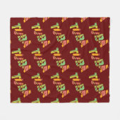 Couverture Polaire Tuba texte craqué (Devant (Horizontal))