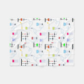 Couverture Polaire Tubes d'essai de chimie Objet de l'école de labora (Devant (Horizontal))