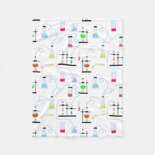 Couverture Polaire Tubes d'essai de chimie Objet de l'école de labora