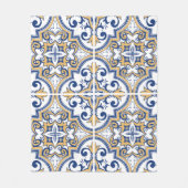 Couverture Polaire Tuiles portugaises 1 (Devant)