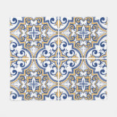 Couverture Polaire Tuiles portugaises 1 (Devant (Horizontal))
