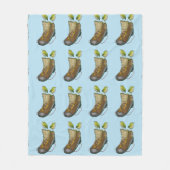 Couverture Polaire Tuke en métal sur une botte de randonnée (Devant)