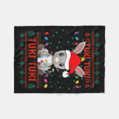 Couverture Polaire Tuki Tuki Santa Hat Spanish Mexican Christmas Swea (Devant (Horizontal))