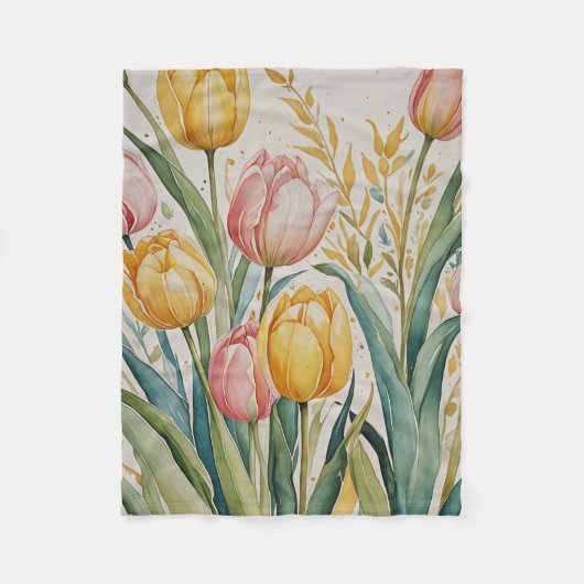 Couverture Polaire Tulip Reverie (Devant)