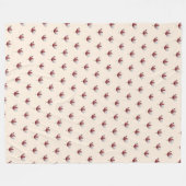 Couverture Polaire Tulipe perroquet (Devant (Horizontal))