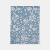 Couverture Polaire Tulipe sauvage par William Morris (Devant)