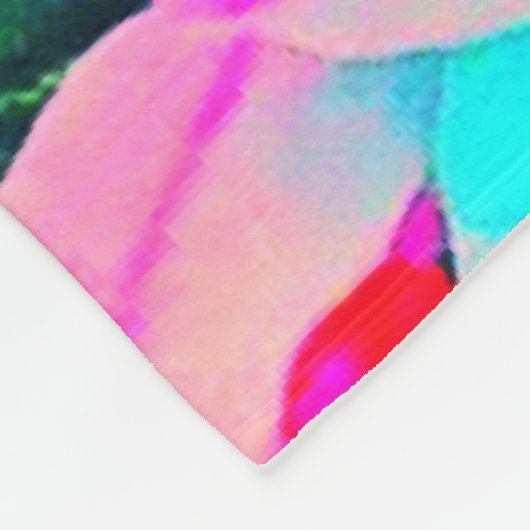 Couverture Polaire Tulipes (Coin)