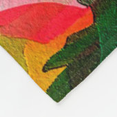 Couverture Polaire Tulipes (Coin)