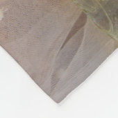 Couverture Polaire Tulipes blanches rustiques Mariage de la grange (Coin)