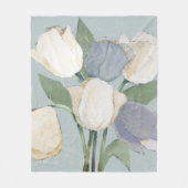 Couverture Polaire Tulipes françaises (Devant)