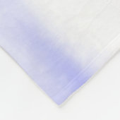 Couverture Polaire Tulipes rouges avec bleu (Coin)