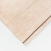 Couverture Polaire Tulipes rouges sur Arrière - plan de bois propre (Coin)