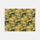 Couverture Polaire Tulips Sunshine Yellow (Devant (Horizontal))