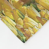 Couverture Polaire Tulips Sunshine Yellow (Coin)