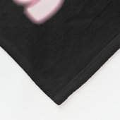 Couverture Polaire Tummy Ache Survivant Chat drôle (Coin)