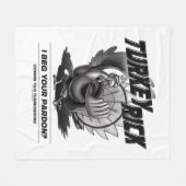 Couverture Polaire Turquie Rick "Je Vous Demande pardon ?" (Devant (Horizontal))