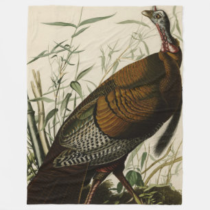 Couverture Polaire Turquie sauvage (mâle) des oiseaux d'Amérique d'Au