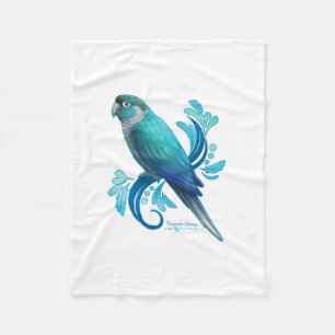Couverture Polaire Turquoise Conure