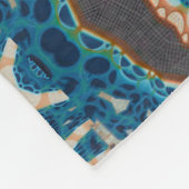 Couverture Polaire Turquoise Gold Sun Southwestern Art (Coin)