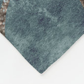 Couverture Polaire Turquoise marbre violet Agate or Parties scintilla (Coin)