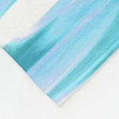 Couverture Polaire Turquoise shimmer (Coin)