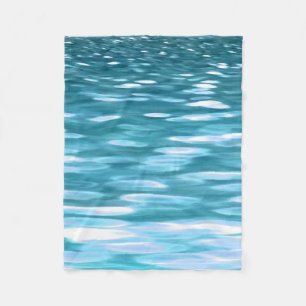 Couverture Polaire Turquoise shimmer